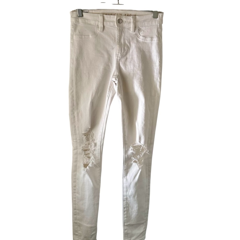American Eagle Outfitters White Jeans Size 2